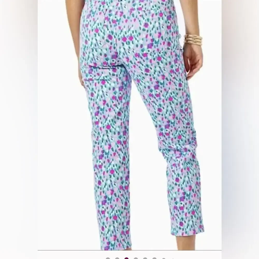 NEW Lilly Pulitzer Divia Stretch Pant 